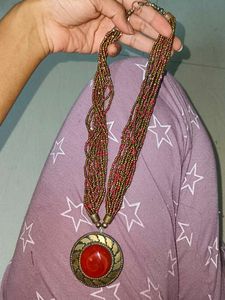 Statement Beaded Necklace