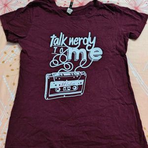 Nerdy Tee - Size M