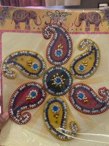 Diwali Decoration Sticker Rangoli