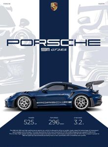 Porsche 911 GT3 RS Poster