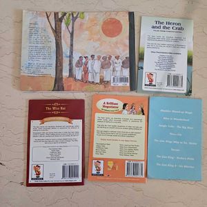 Set Of 5 Children Books (English &amp; Hindi)