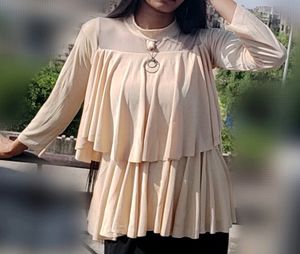 Beige Color Top