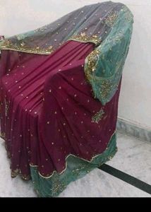 Elegant Purple Saree