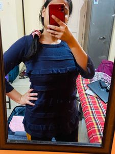 Purple Woolen Top