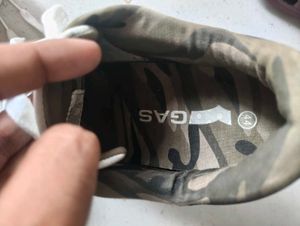 Gas White Shoes - Wore just once