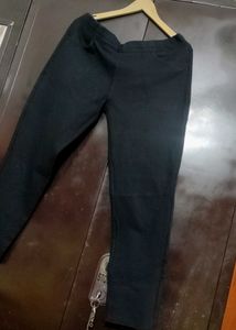 Stylish Black Women&#39;s Casual Jeans 34 Waist