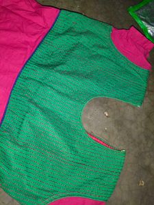 Pink Embroidered Frock Suit