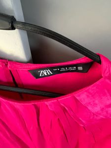 Hot Pink Party Top From Zara