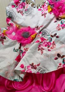 Floral Print Party Dress