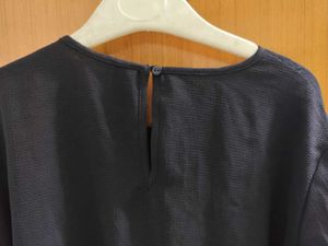 Black Crepe Blouse