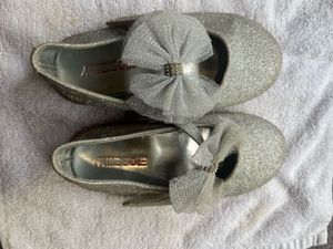 Sparkly Silver Shoes
