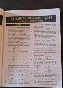 JEE Main Solved Papers 2002-2019