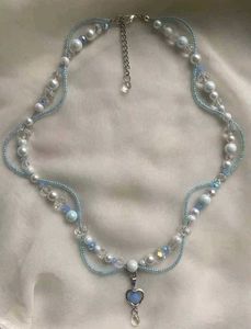 Beaded Heart Necklace