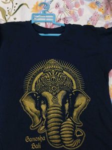 Navy Blue GANESHA T-Shirt