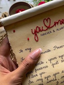 Handwritten Love Scrolls! 📜