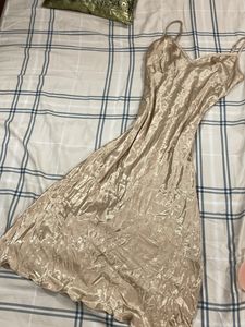 Prettiest Satin Dress