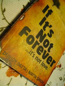 If It's Not Forever Book