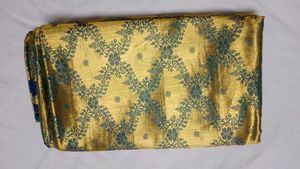 Golden Fabric Material
