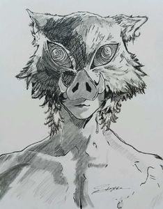 Inosuke Hashibira sketch