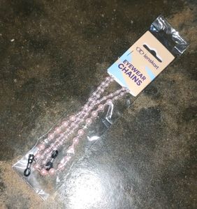 Pink Beads Eyewear Chain