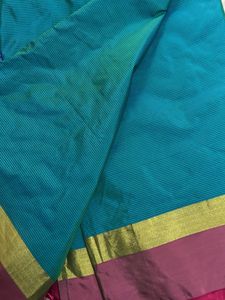 Elegant Striped Saree