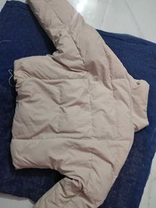 Beige Padded Jacket
