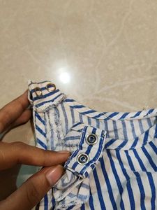 Cute Striped Jumpsuit