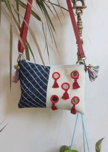 Mirror work Crossbody Bag