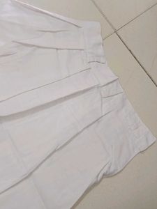 Whait Skirt For School Girl