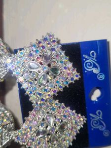Silver Jhumka