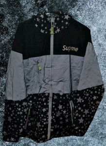 Supreme Reflective Galaxy Windbreaker Jacket