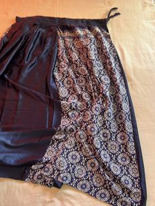 Pure modal silk skirt
