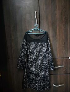 Chic Black & Silver Dress