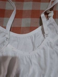 White &amp; Black Cotton Bra