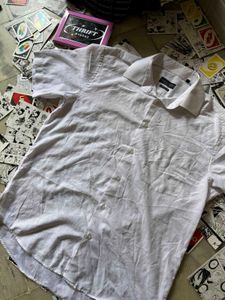 Vintage White Short Sleeve Shirt