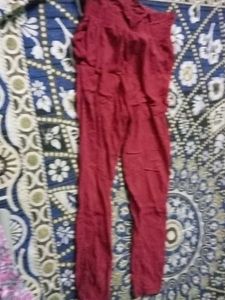 Red Harem Pants