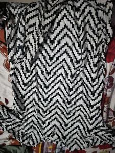 Zig-Zag Print Top