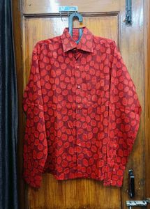 🇳🇿💫♥️ Red Patterned Shirt