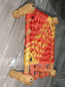 Miniature Woven Bed - Handmade Decor