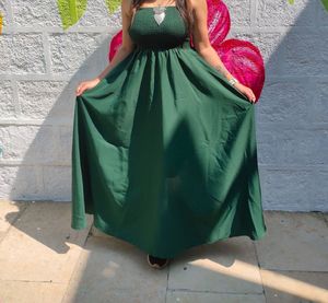 Green Mid Length One Piece