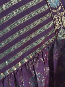 Elegant Purple Kurta