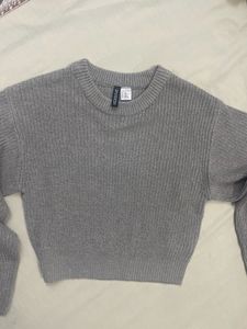 Crop Knitted Sweater