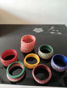 Colorful Bangle Set (Total 60 bagles)