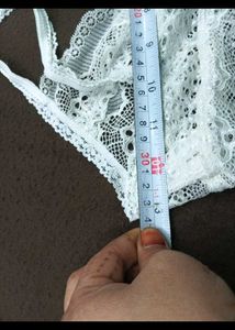 White Lace Bralette 💚