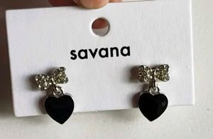 SAVANA Heart artificial jewellery - stud