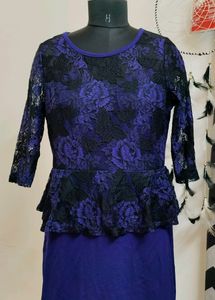 Xl Peplum Dress new