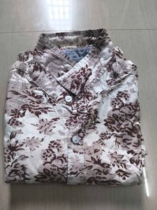 Floral Print Long Sleeve Shirt