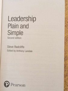 LEADERSHIP -Plain &amp; Simple