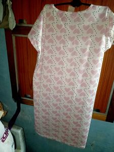 Cute Heart Pattern Dress