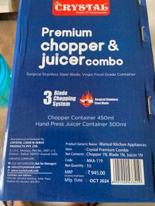 Brand New Hand Press Juicer